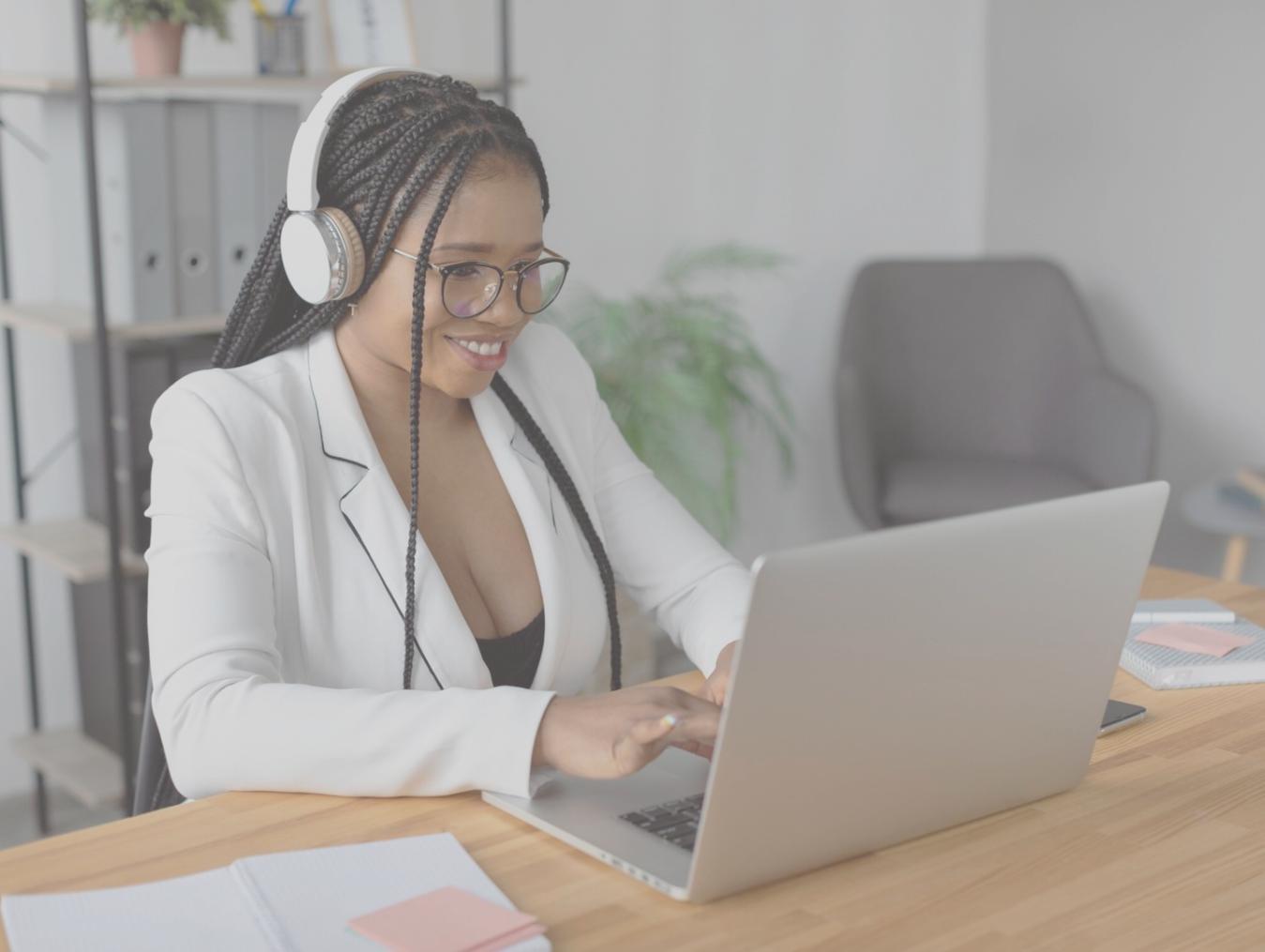 Digital budgeting tools and financial planning workspace